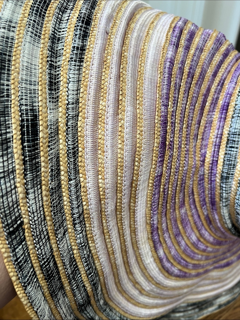 Missoni Mare Straw Multicolor Sunhat NWT - Picture 12 of 14